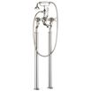 Crosswater Belgravia Crosshead Floor Standing Bath Shower Mixer with Handset Kit