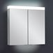 Crosswater Image Illuminated Mirror Cabinet with Shaver Socket & Colour Change LED's - 500, 700 & 900mm