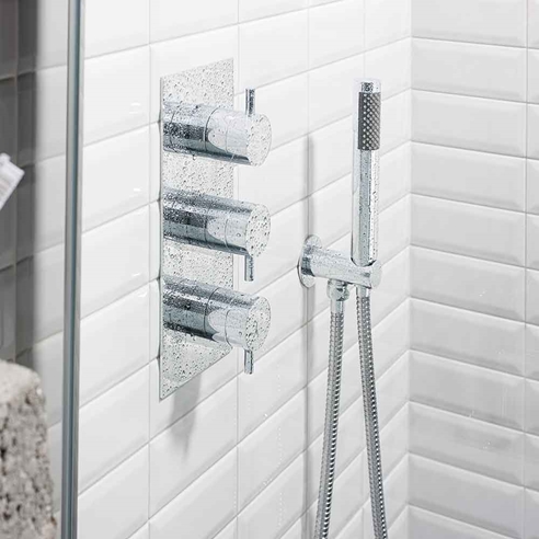 Crosswater Kai Lever 2 Outlet Concealed Thermostatic Shower Valve