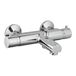 Crosswater Kai Exposed Thermostatic Bath Shower Mixer with Integrated Bath Spout