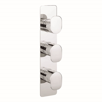 Crosswater KH Zero 2 Concealed 3 Outlet Thermostatic Shower Valve - Portrait