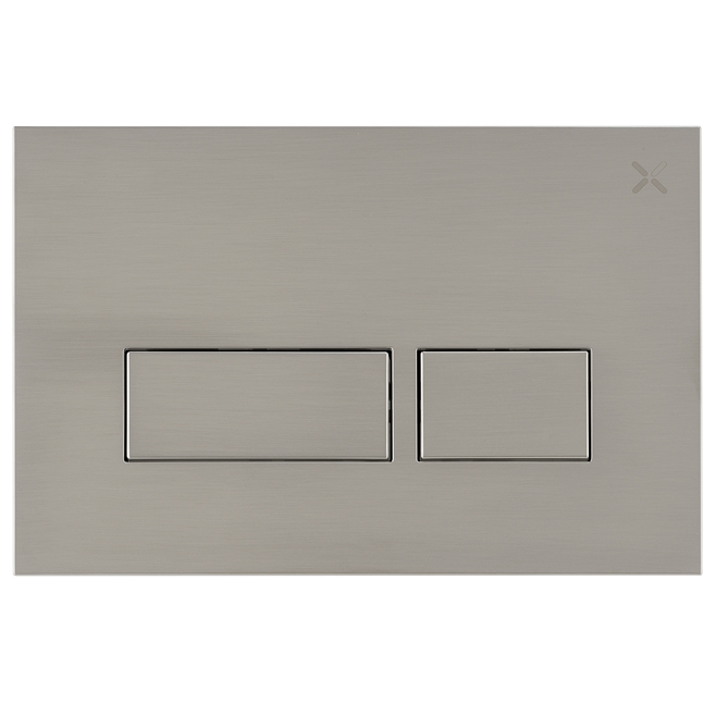Crosswater MPRO Flush Plate - Brushed Stainless Steel Finish