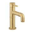 Crosswater MPRO Industrial Basin Mixer Tap - Unlacquered Brushed Brass