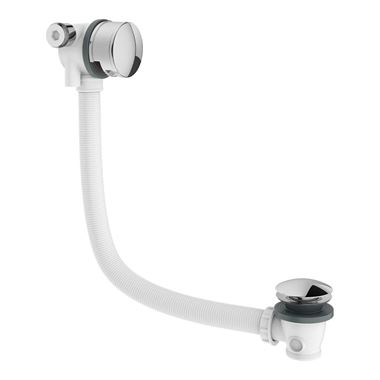 Crosswater MPRO Bath Filler with Integrated Overflow & Click Clack Waste