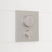 Crosswater MPRO Push 2 Outlet Concealed Valve - Crossbox Technology - Brushed Stainless Steel Effect