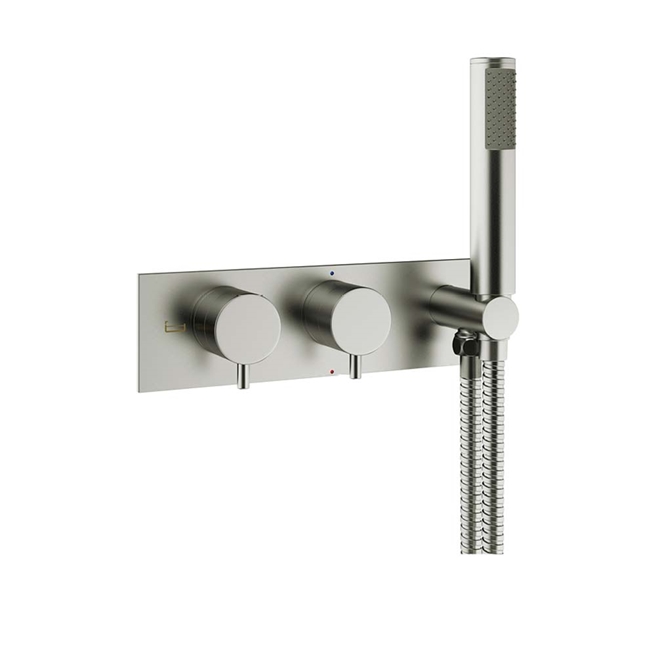 Crosswater MPRO 2 Outlet Concealed Thermostatic Shower Valve with Handset