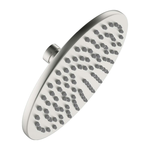 Crosswater MPRO 200mm Round Fixed Shower Head - Brushed Stainless Steel