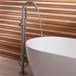 Crosswater MPRO Bath Shower Mixer Floor Standing  - Brushed Stainless Steel