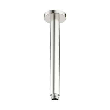 Crosswater Mike Pro 200mm Ceiling Mounted Shower Arm - Brushed Stainless Steel