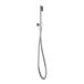 Crosswater Square Shower Kit with Hose, Handset & Integrated Wall Outlet with Handset Attachment