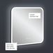 Crosswater Svelte Illuminated Mirror with Demister & Colour Change LED's - 600 x 600mm