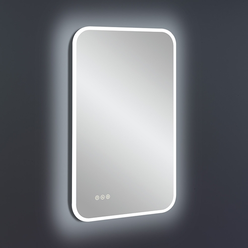 Crosswater Svelte Dimmable Illuminated Mirror with Demister & Colour Change LED's - 500, 600 & 1200mm