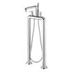 Crosswater Union Floorstanding Bath Shower Mixer Tap with Levers - Chrome