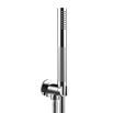 Crosswater Union Shower Handset with Wall Outlet and Hose - Chrome