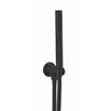 Crosswater Union WRAS Approved Shower Handset with Wall Outlet and Hose - Matt Black