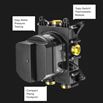 Crosswater MPRO Thermostatic 1 Outlet Shower Valve - Crossbox Technology - Brushed Brass