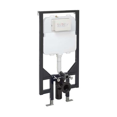 WRAS Approved Crosswater Ultra Slim 1.18m Wall Hung Cistern Frame