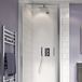 Crosswater Water Square 2 Outlet 2 Handle Shower Bundle - Chrome