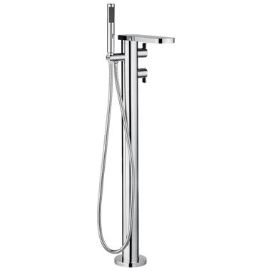 Crosswater Wisp Thermostatic Floorstanding Bath Shower Mixer with Shower Kit