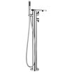 Crosswater Wisp Thermostatic Floorstanding Bath Shower Mixer with Shower Kit - Chrome