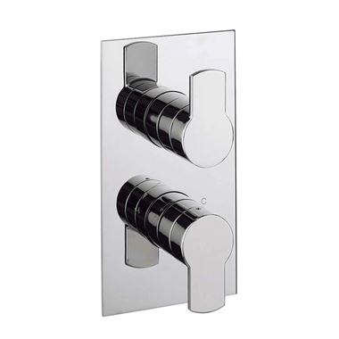 Crosswater Wisp 2 Outlet 2 Handle Concealed Thermostatic Shower Valve
