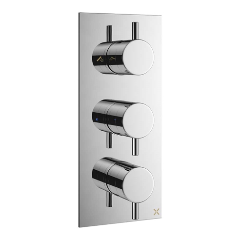 Crosswater MPRO 3 Outlet Concealed Thermostatic Shower Valve