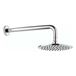 Crosswater Mike Pro 200mm Round Fixed Shower Head - Chrome