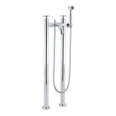 Crosswater Totti Floorstanding Bath Shower Mixer with Shower Kit