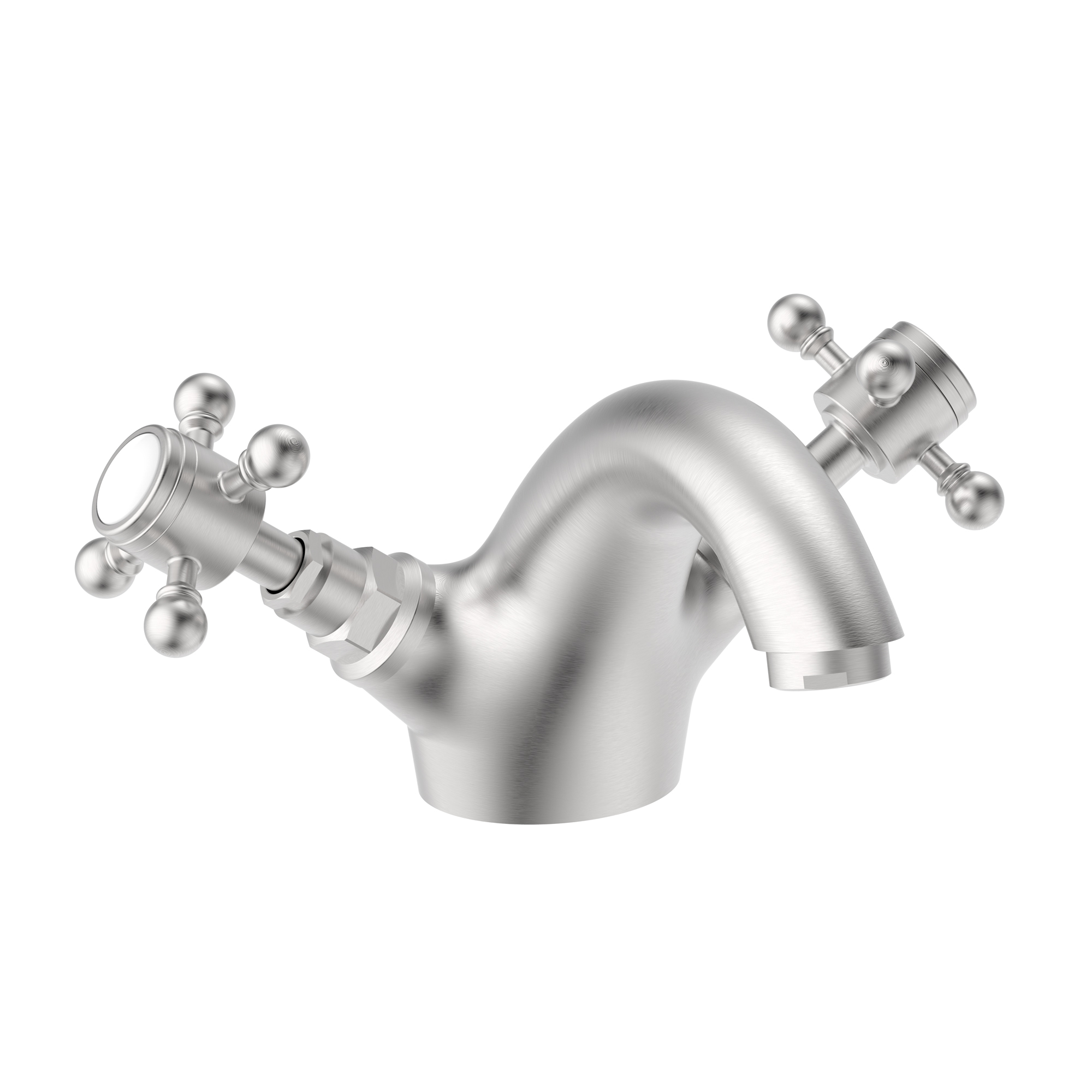 Butler & Rose Eliza Crosshead Mono Basin Mixer Tap & Waste