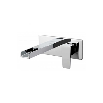 Vado Synergie 2 Hole Wall Mounted Single Lever Basin Mixer