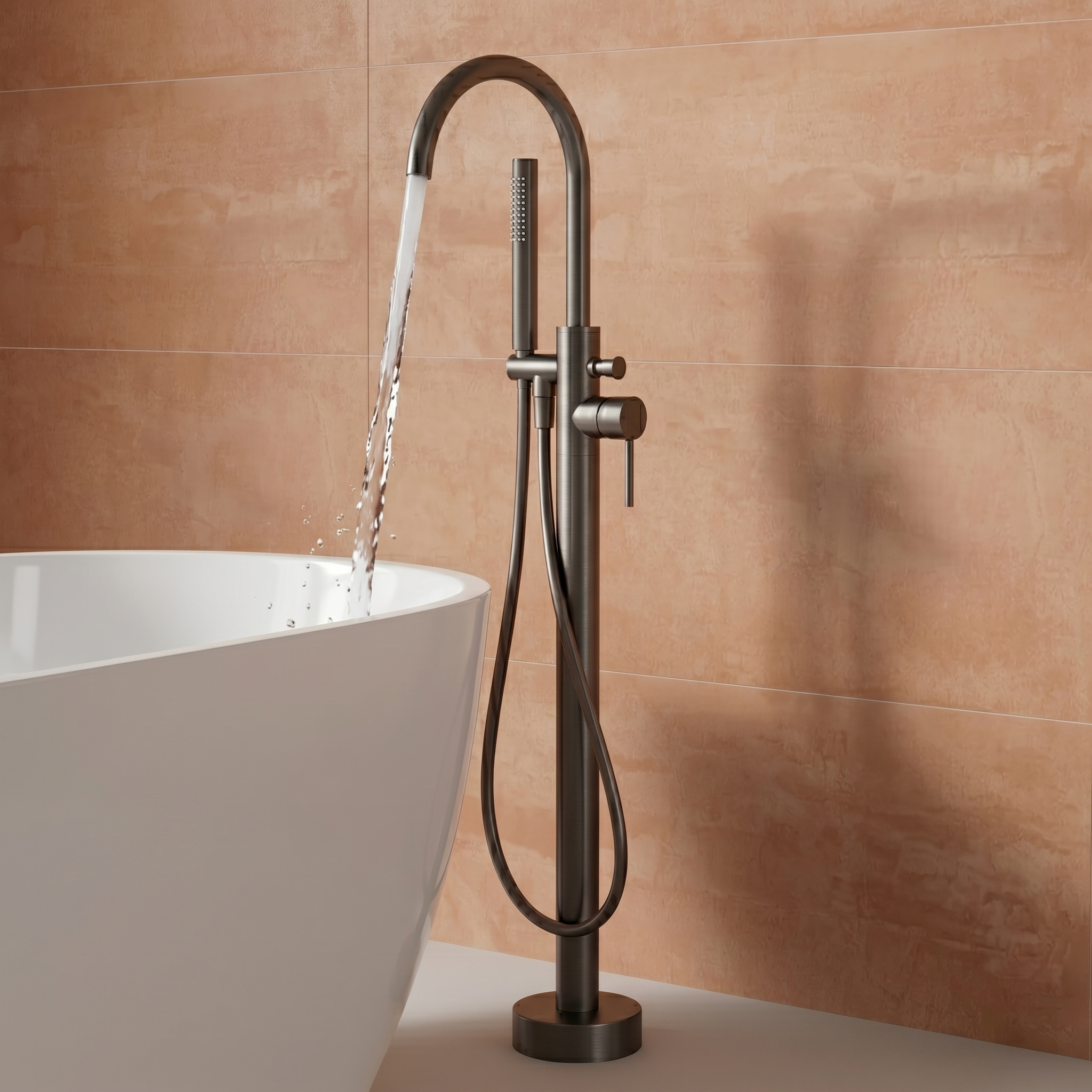 Harbour Clarity Freestanding Bath Shower Mixer Tap