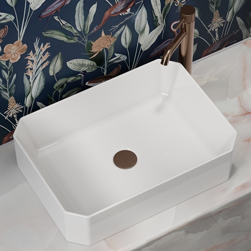 Butler Basin Small Butler & Rose Art Deco Countertop Basin - 510mm | Tap Warehouse