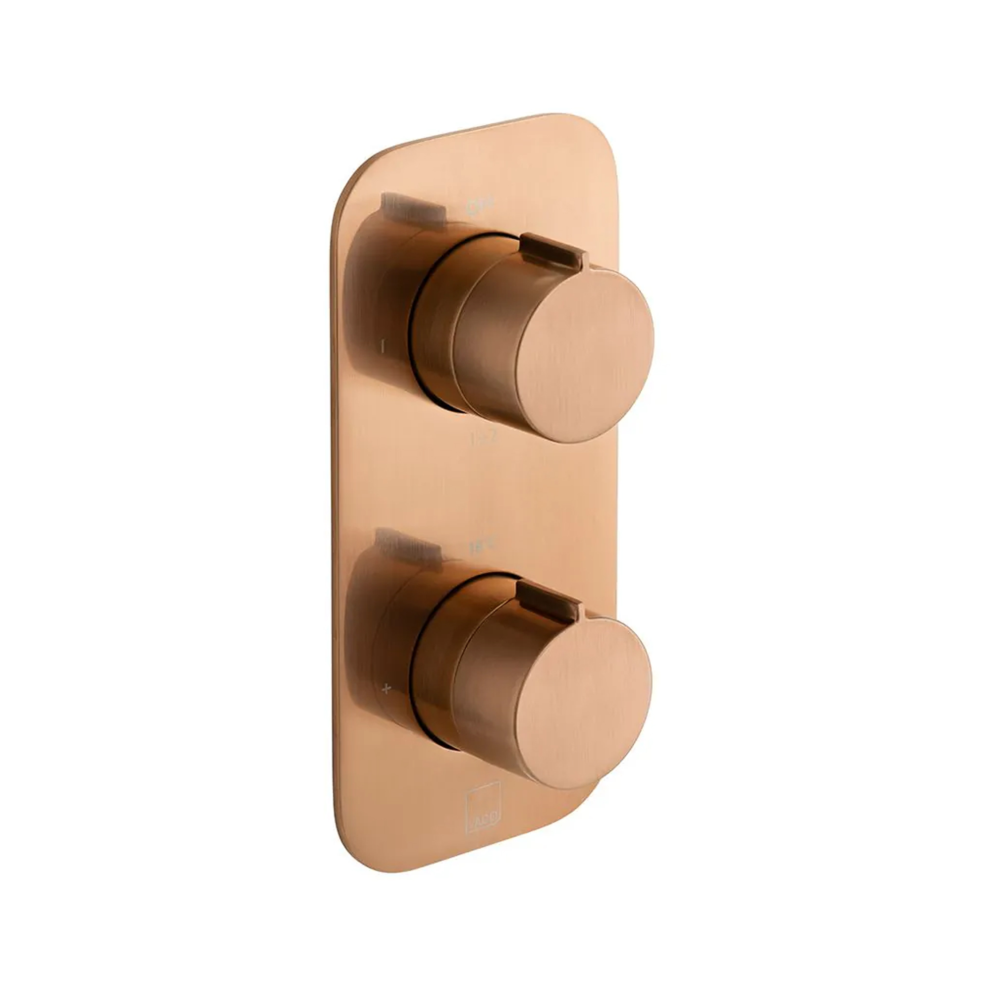 Vado Individual Tablet Altitude 2 Outlet Concealed Thermostatic Valve, Fixed Head & Shower Handset Kit