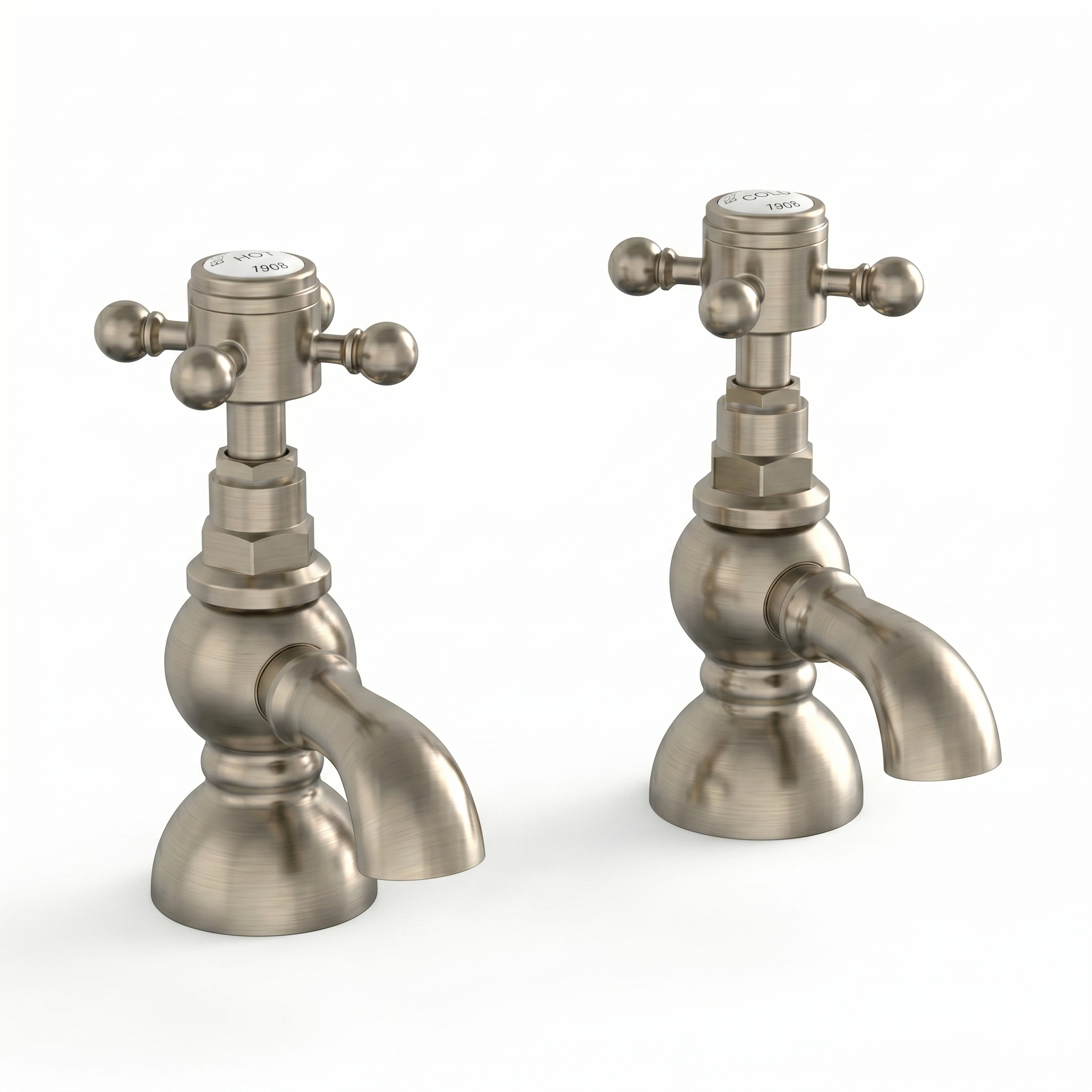 Butler & Rose Eliza Crosshead Basin Pillar Taps
