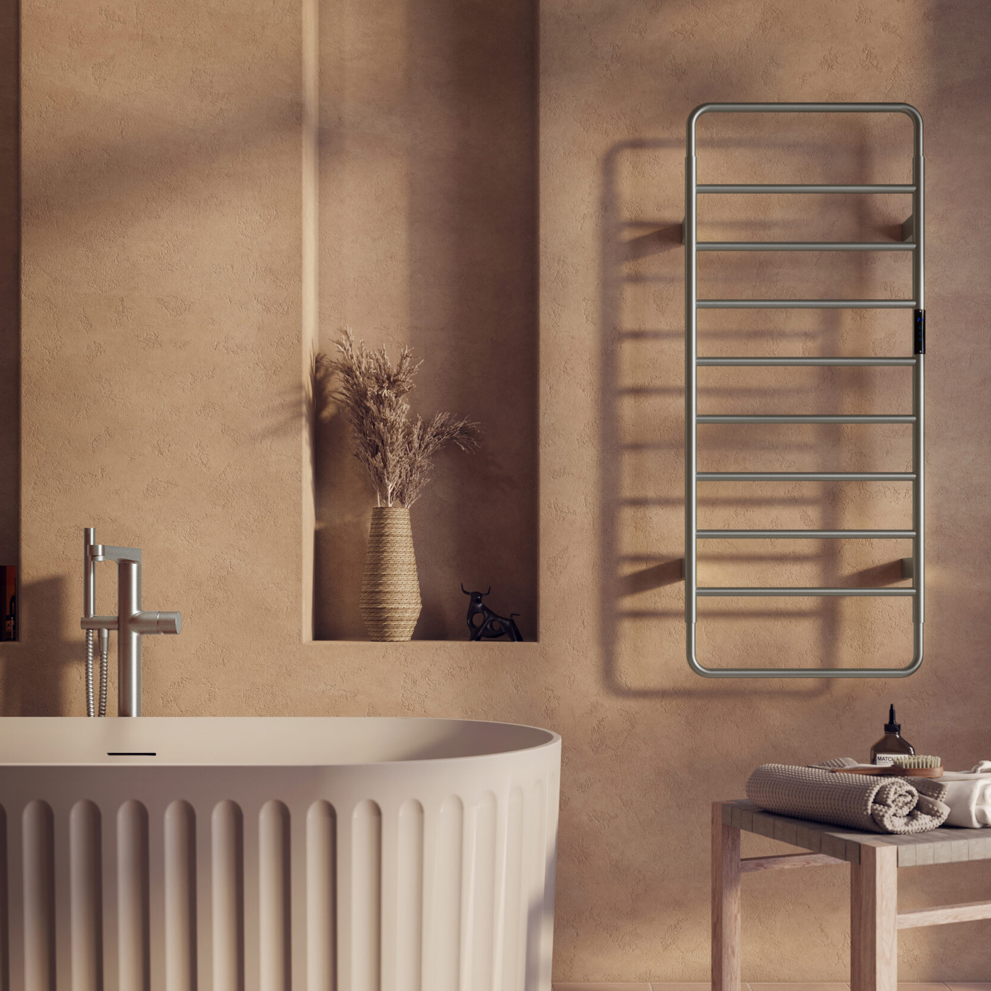 Toasty Muse Electric Heated Towel Rail