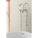 Butler & Rose Caledonia Lever Floorstanding Bath Shower Mixer with Shower Kit - Nickel