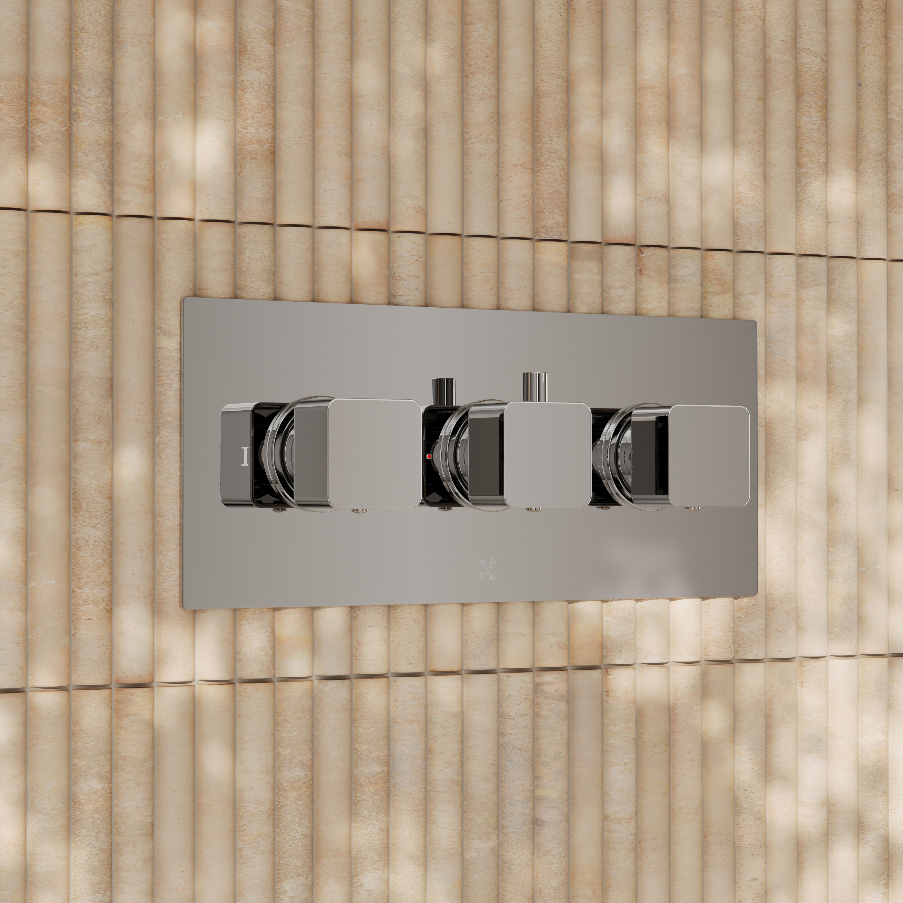 Core 3 Outlet Landscape Thermostatic Concealed Shower Valve