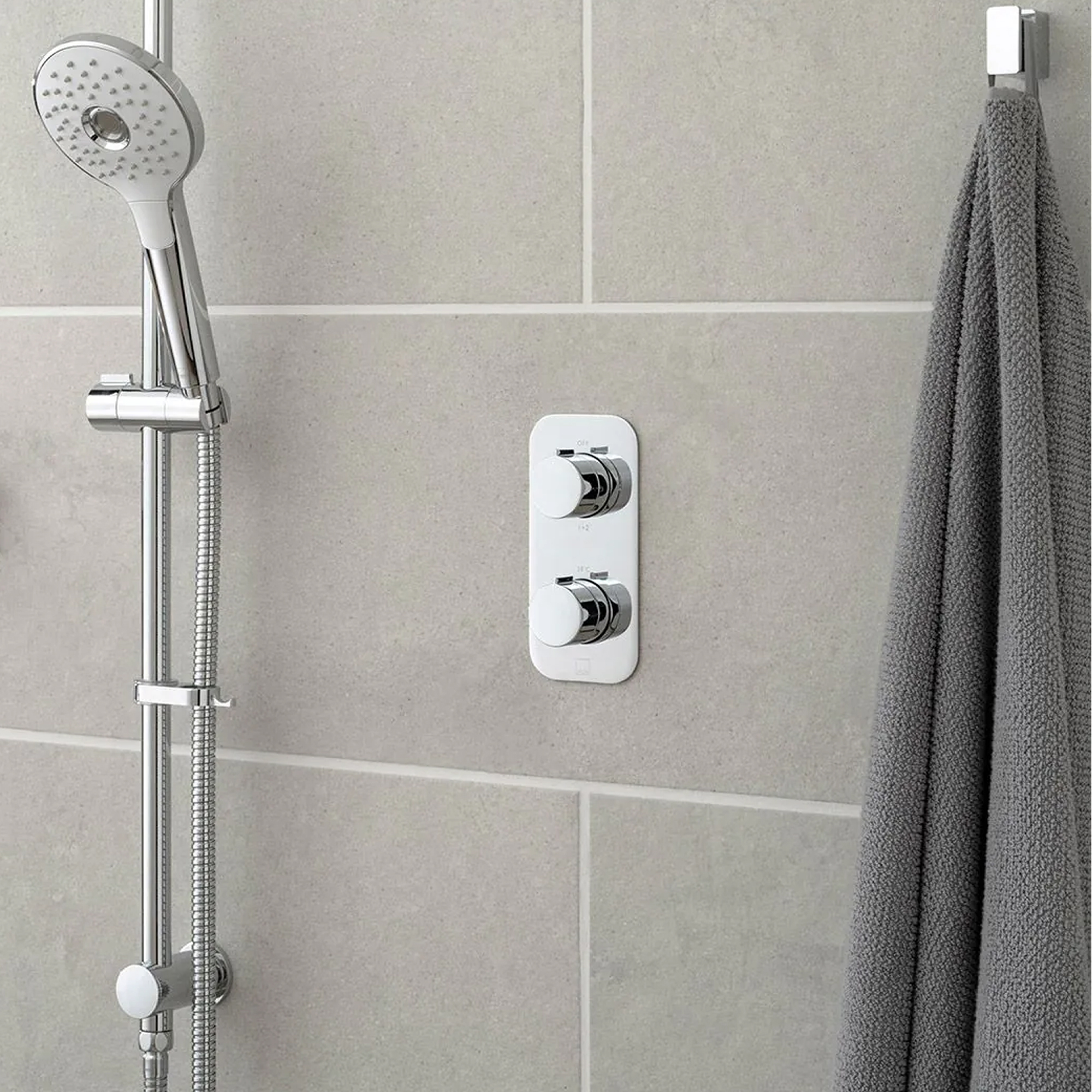 Vado Tablet Altitude 2 Outlet Concealed Thermostatic Shower Valve