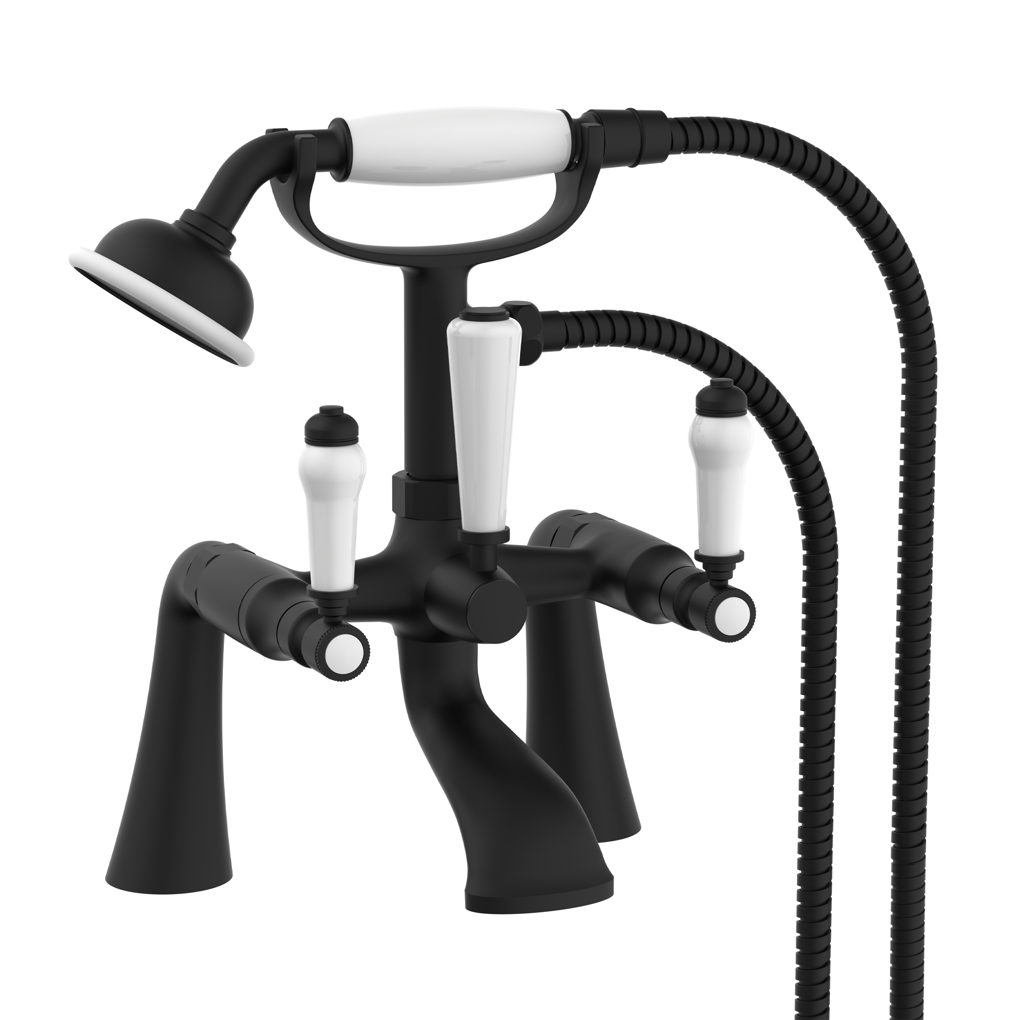 Butler & Rose Eliza Lever Deck Mounted Bath Shower Mixer Tap