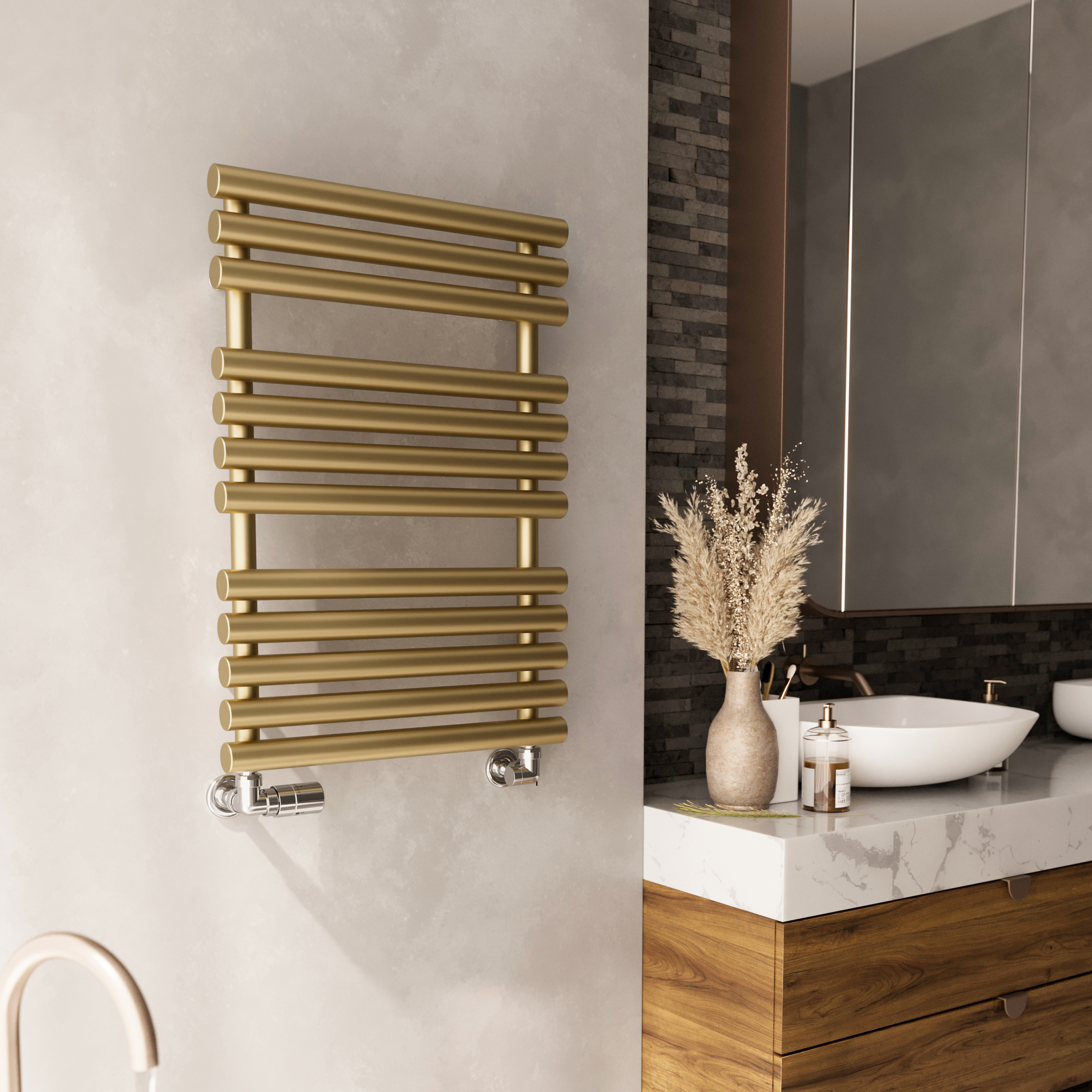 Terma Rolo Ladder Heated Towel Radiator