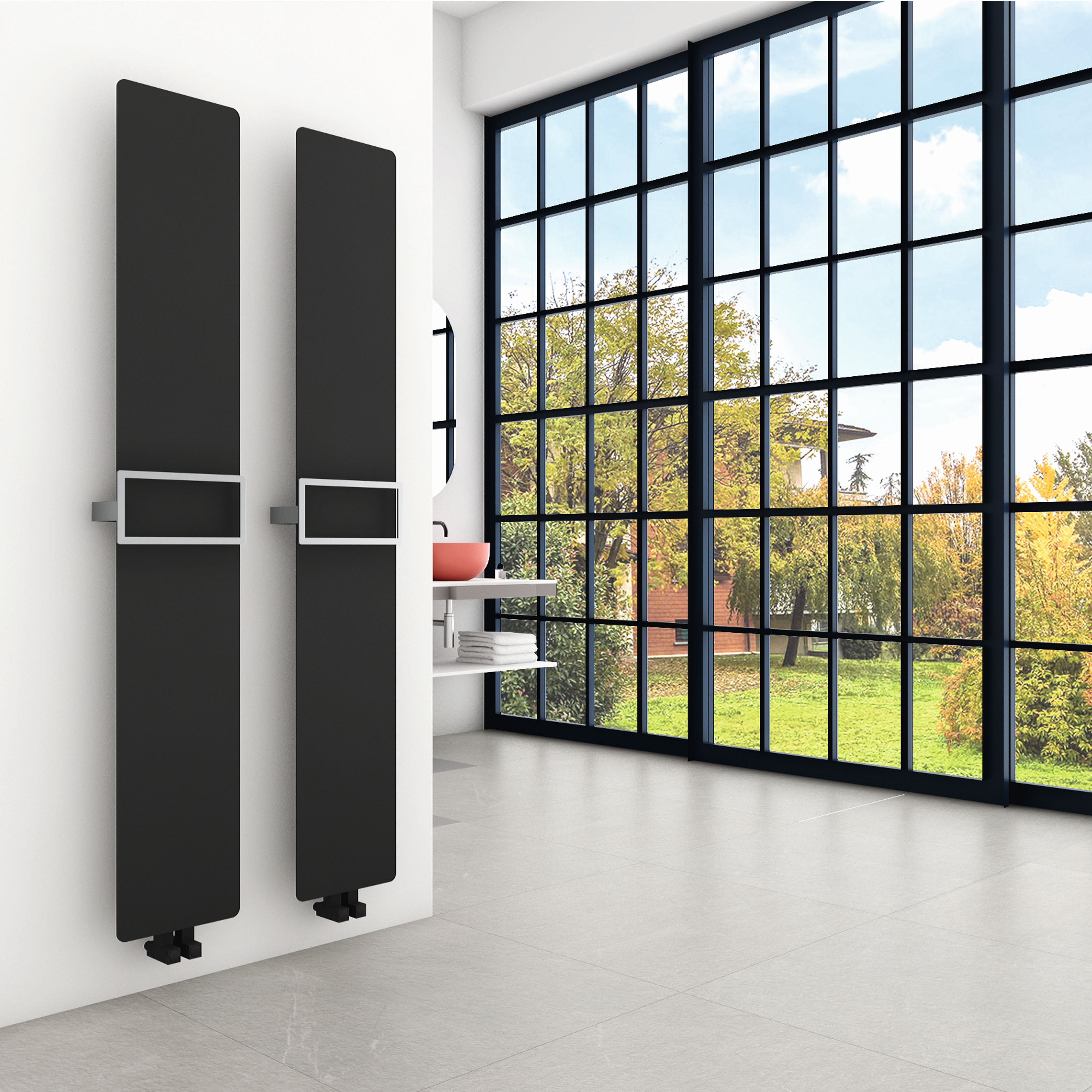Carisa R Type Radiator Towel Holder