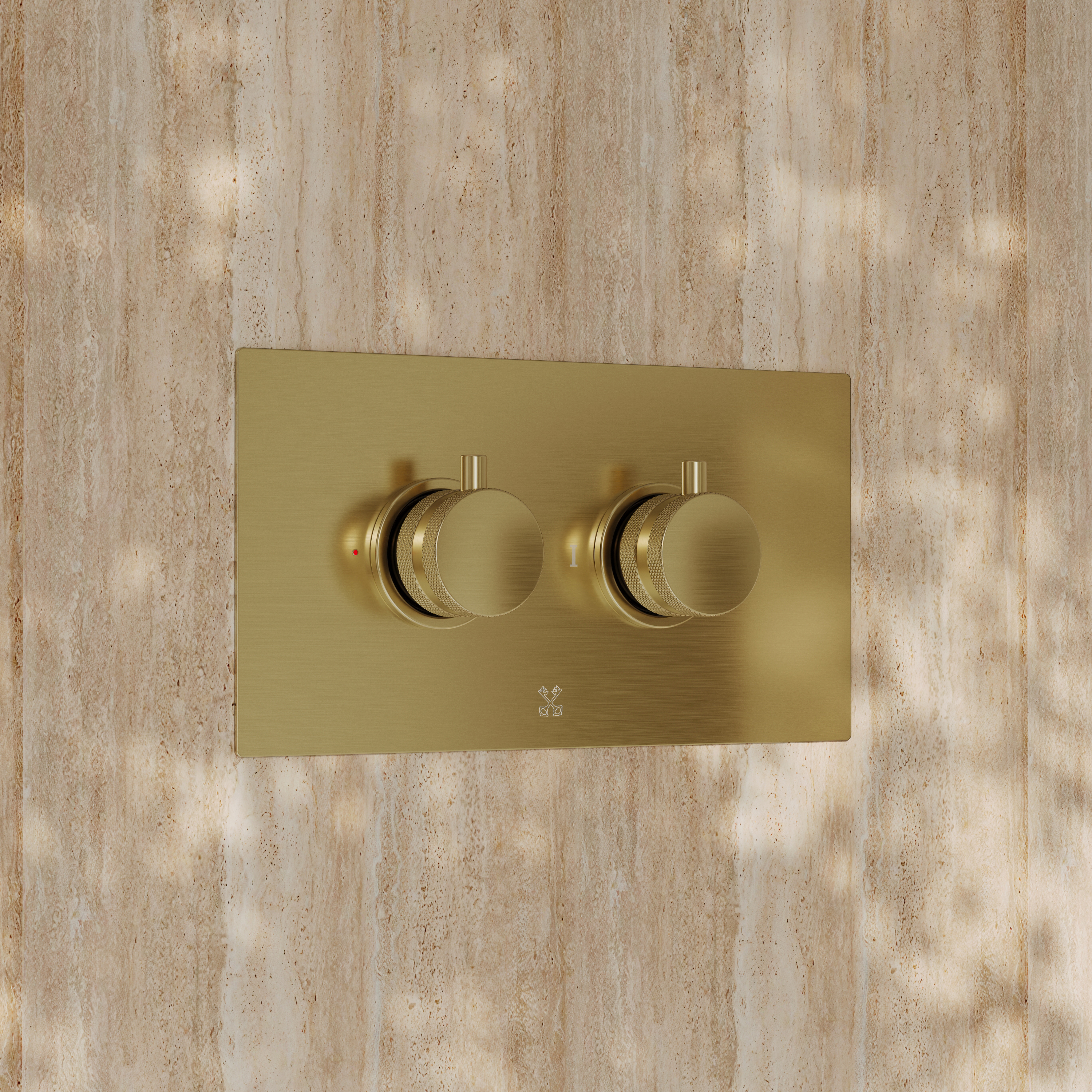 Core 2 Outlet Landscape Thermostatic Concealed Shower Valve