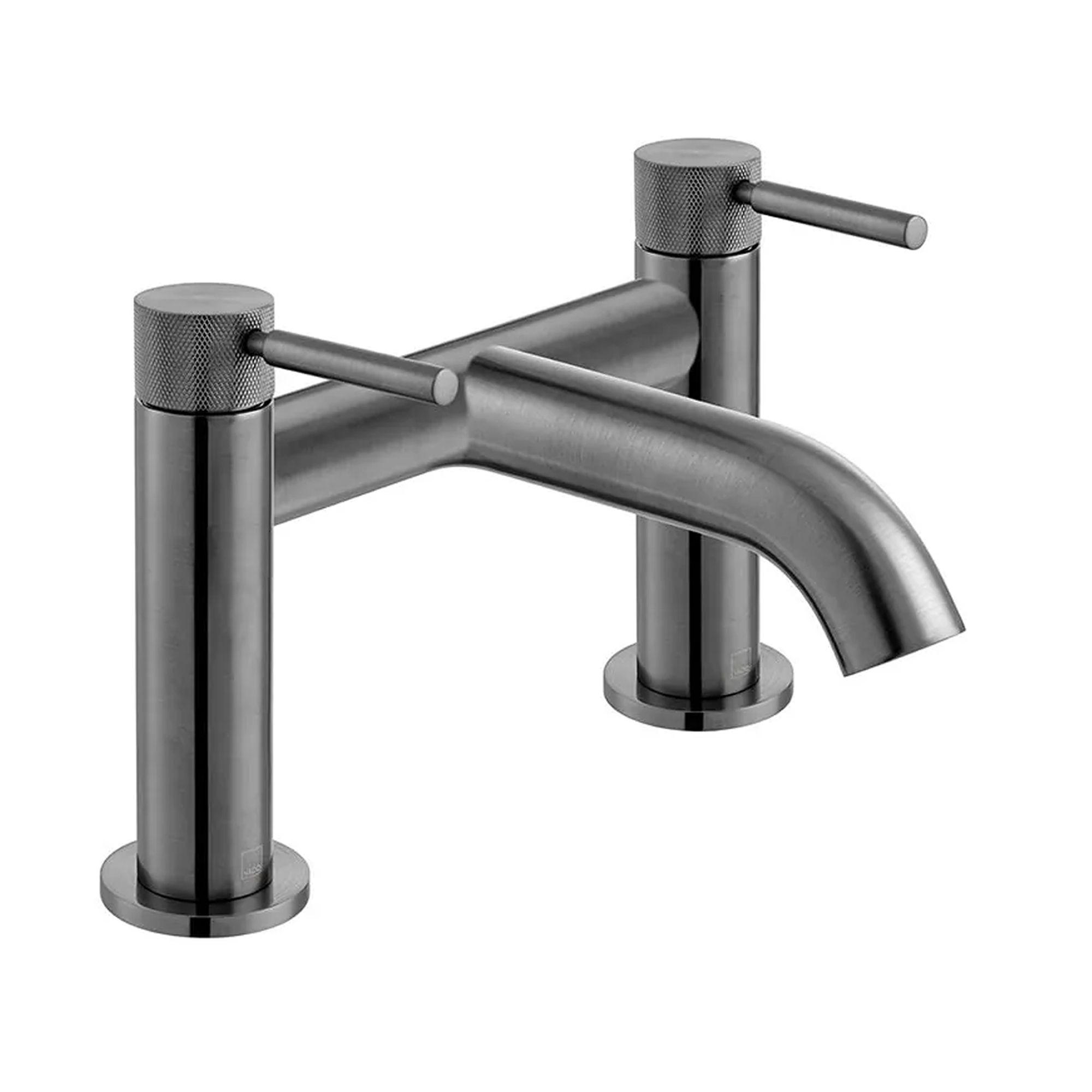 Vado Individual Origins Deck Mounted Bath Filler Tap with Knurled Handle