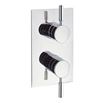 Crosswater Design Concealed Thermostatic Shower Valve with 2 Way Diverter
