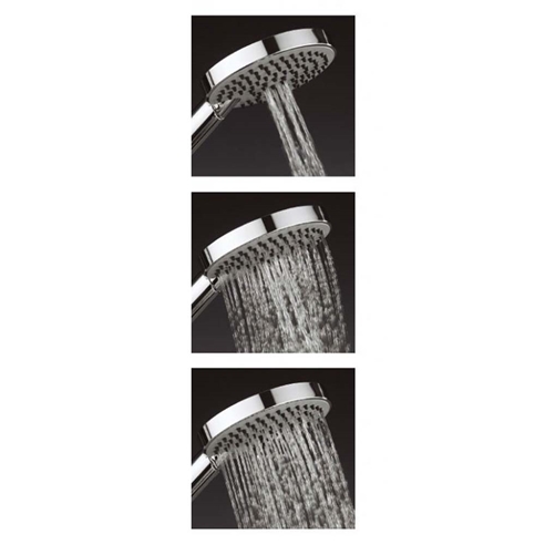 Crosswater Dial Central 2 Outlet Concealed Thermostatic Shower Valve with 3 Mode Handset