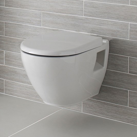 Dominica Wall Hung Toilet & Soft Close Seat