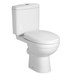 Dove Modern Close-Coupled Toilet with Soft-Close Seat