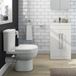 Dove Modern Close-Coupled Toilet with Soft-Close Seat