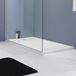 Drench Walk-in Wetroom Shower Tray with Draining Area - 1400x900