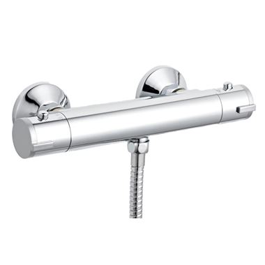 Drench ABS Thermostatic Bar Valve - Bottom Outlet